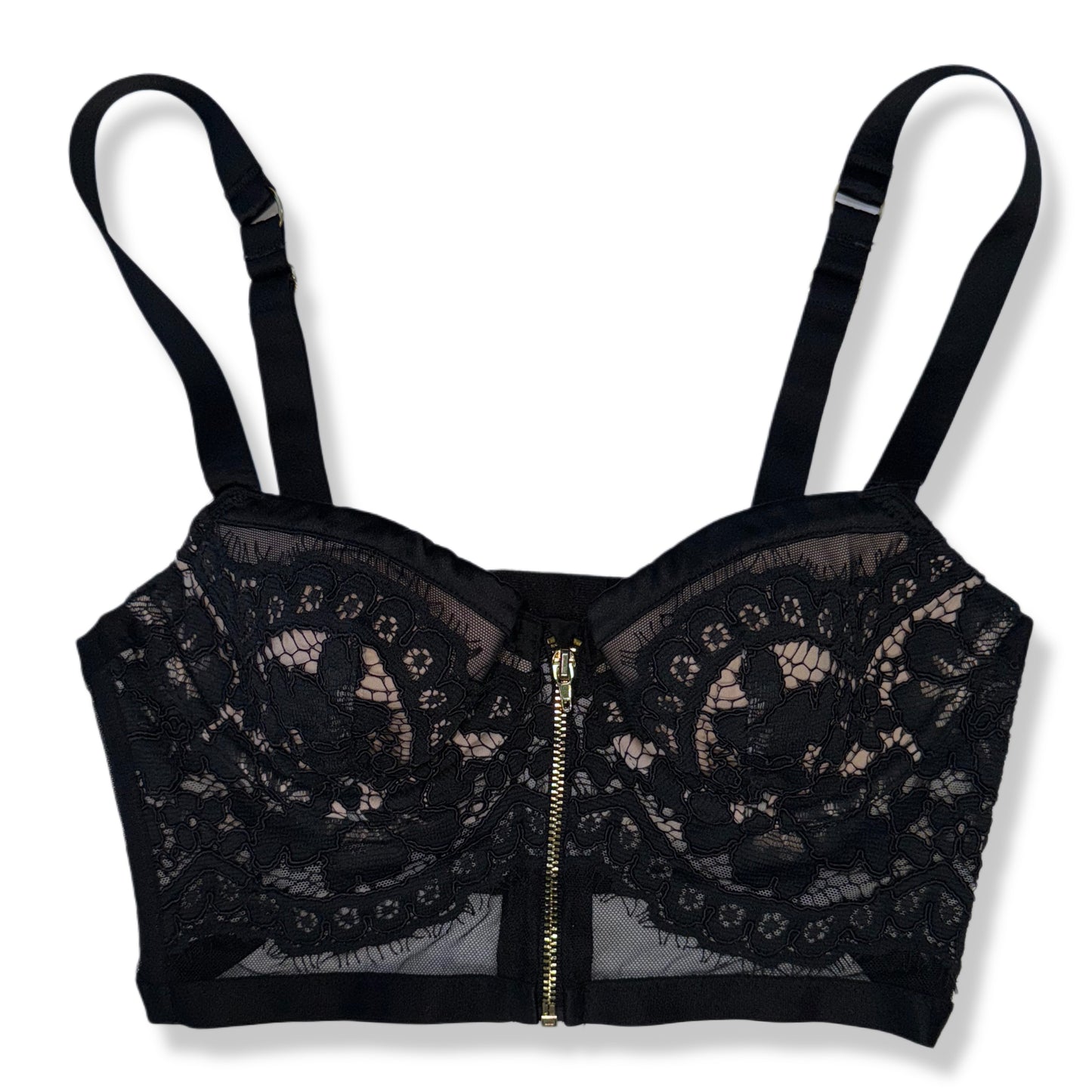 BRALETTE DE ENCAJE NEGRO | TALLA 34C