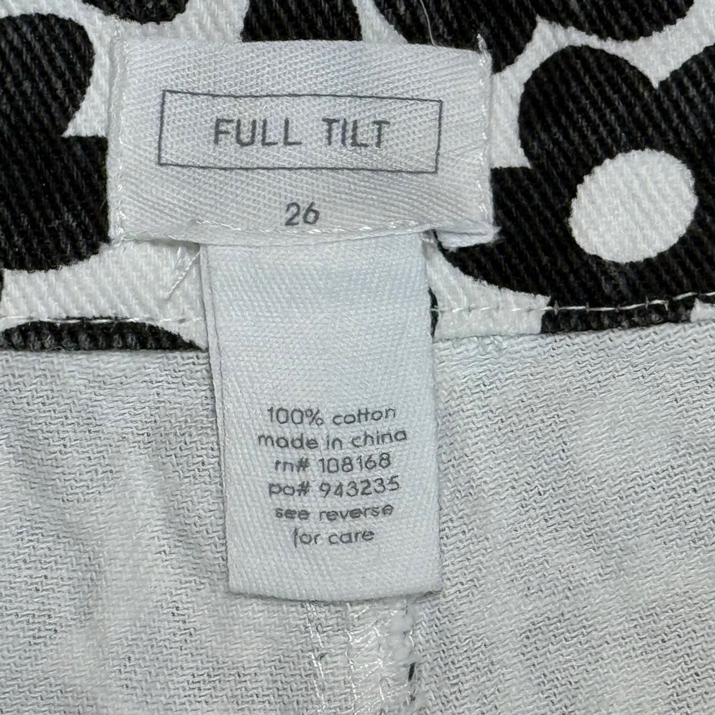 SHORTS ESTAMPADOS FLORALES | FULL TILT | TALLA 26 (XS)