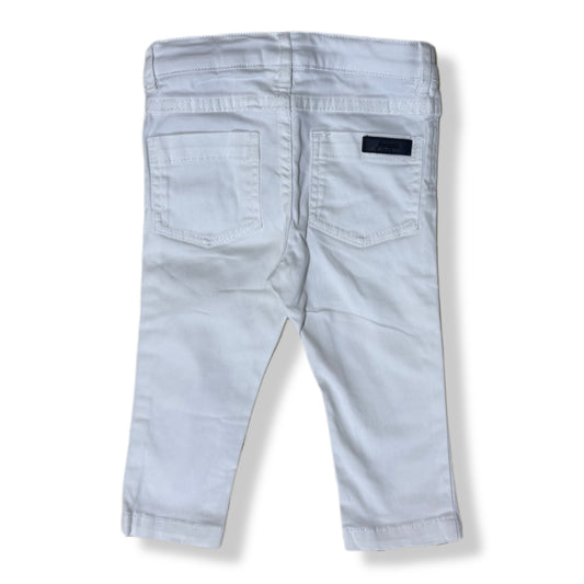 PANTALÓN BLANCO PARA BEBÉS | JACADI PARIS | TALLA 12M (74CM)
