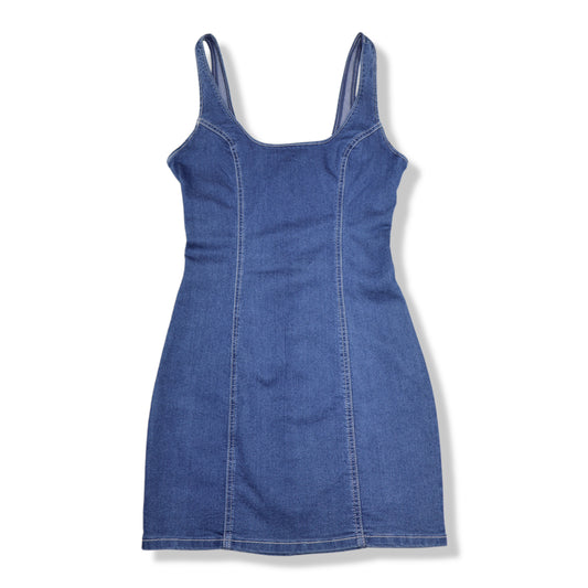 VESTIDO MINI DENIM SIN MANGAS | FOREVER 21 | TALLA M