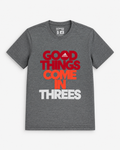 T-SHIRT DEPORTIVO GRIS PARA HOMBRE | ADIDAS | TALLA S