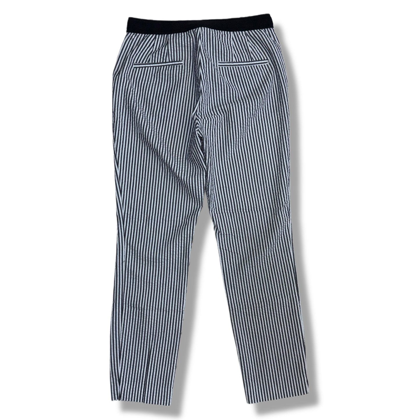 PANTALÓN DE RAYAS AZUL | ZARA | M