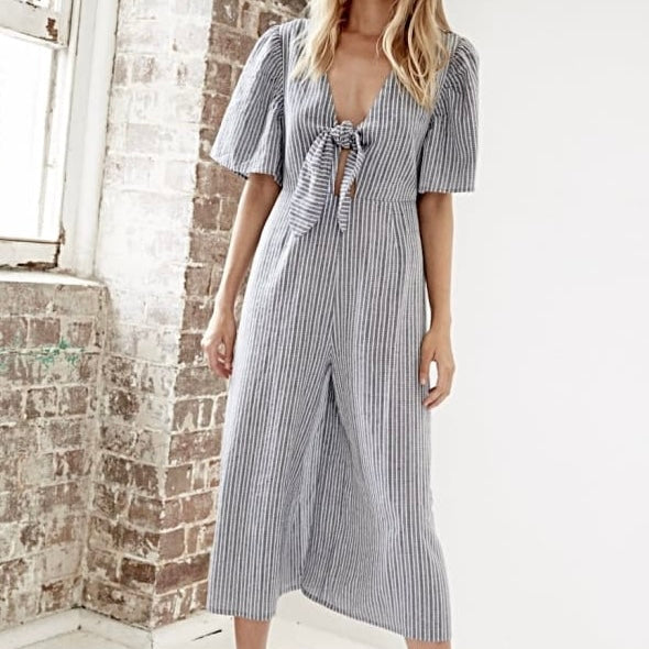 JUMPSUIT DE RAYAS WIDE LEG | SOMEDAYS LOVIN' | S