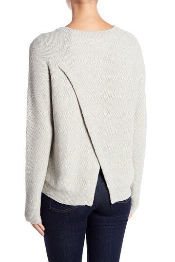 SWEATER TEJIDO GRIS | MADEWELL | TALLA S