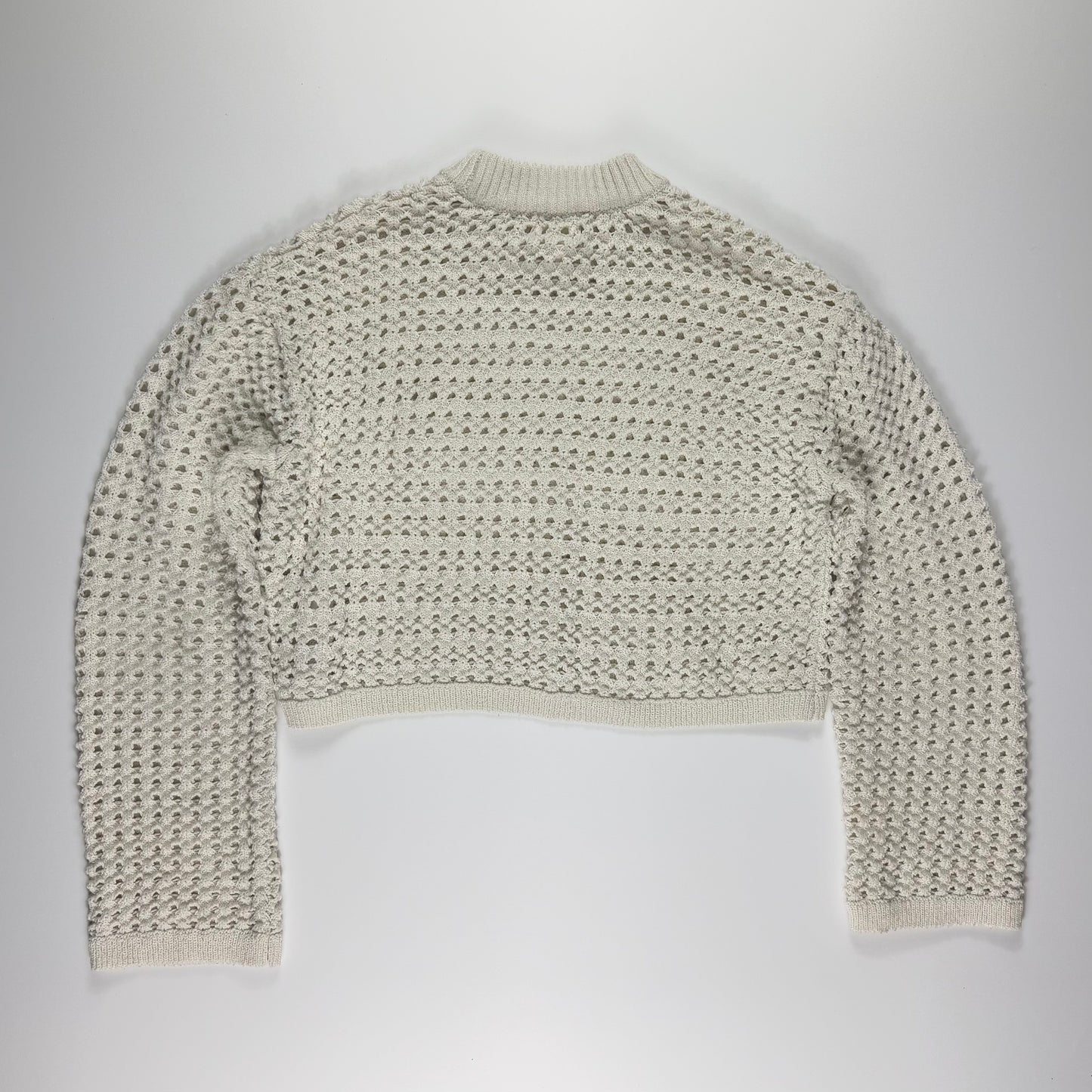 TOP CROCHET MANGA LARGA | H&M | TALLA S