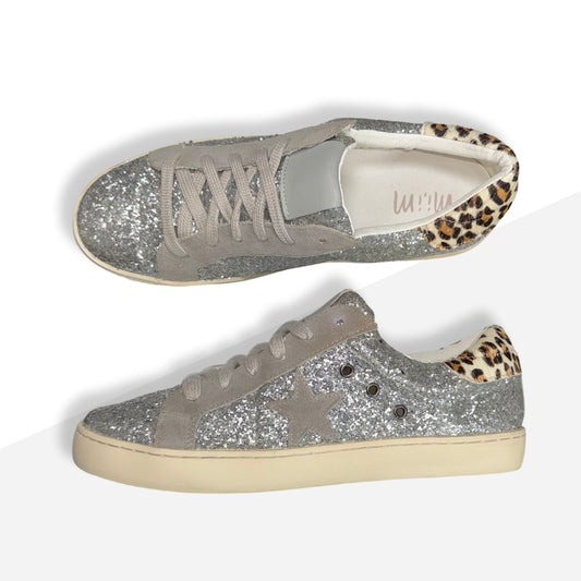 TENIS DE LENTEJUELAS PLATEADOS | MI.IM | 7.5