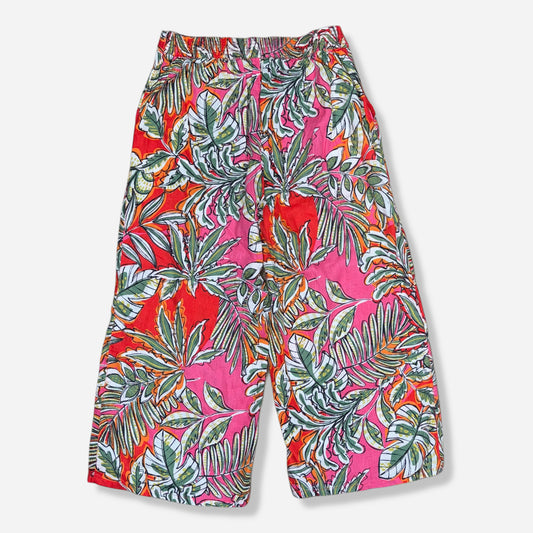 PANTALÓN CON ESTAMPADO TROPICAL | C&C CALIFORNIA | L