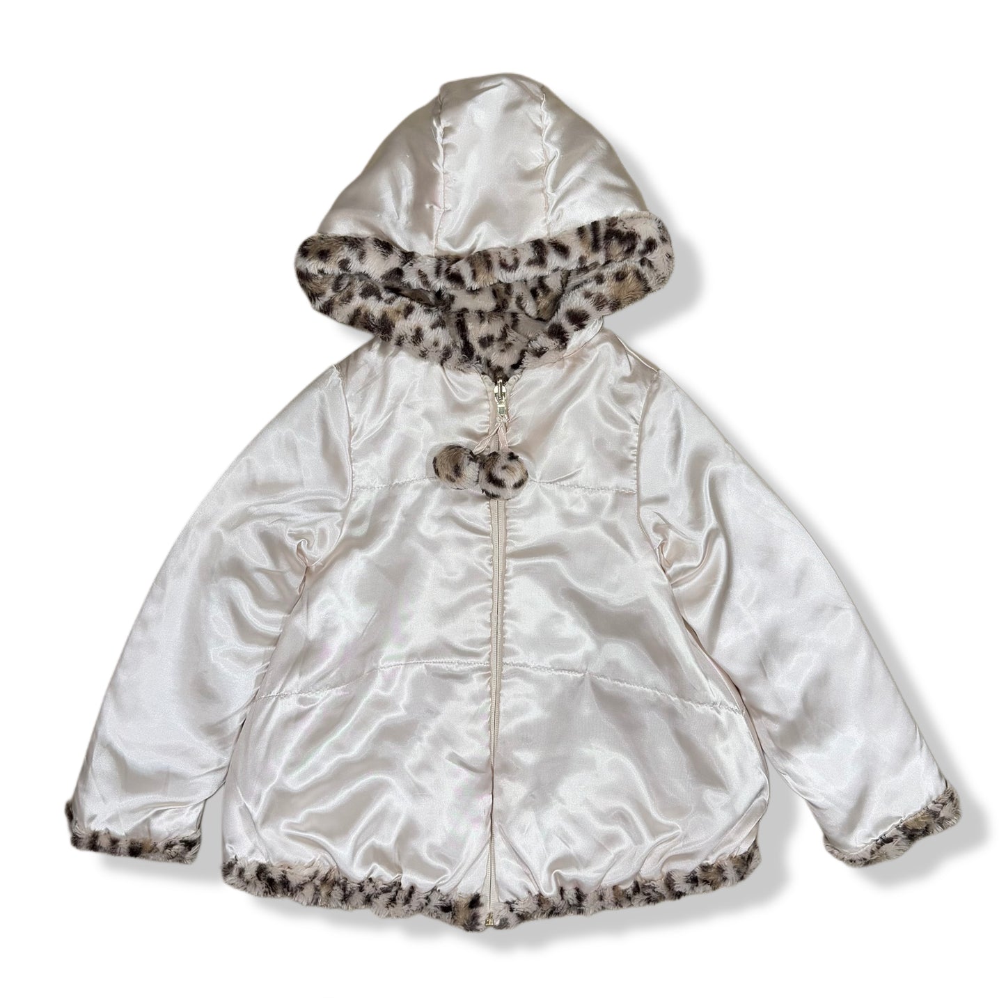 ABRIGO REVERSIBLE PARA NIÑAS | PISTACHIO | 6X