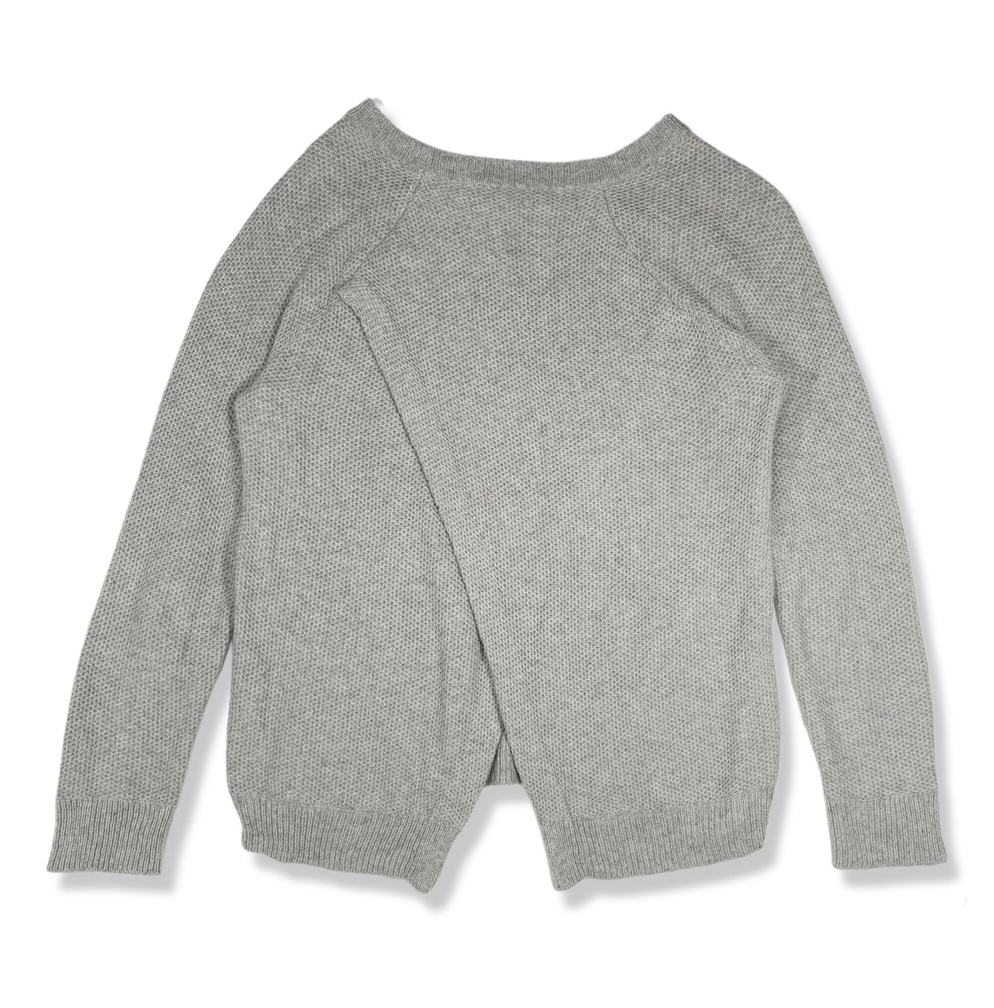 SWEATER TEJIDO GRIS | MADEWELL | TALLA S