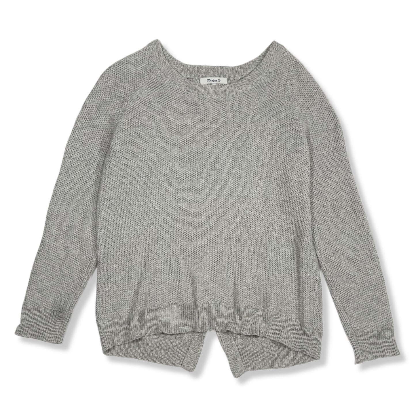 SWEATER TEJIDO GRIS | MADEWELL | TALLA S
