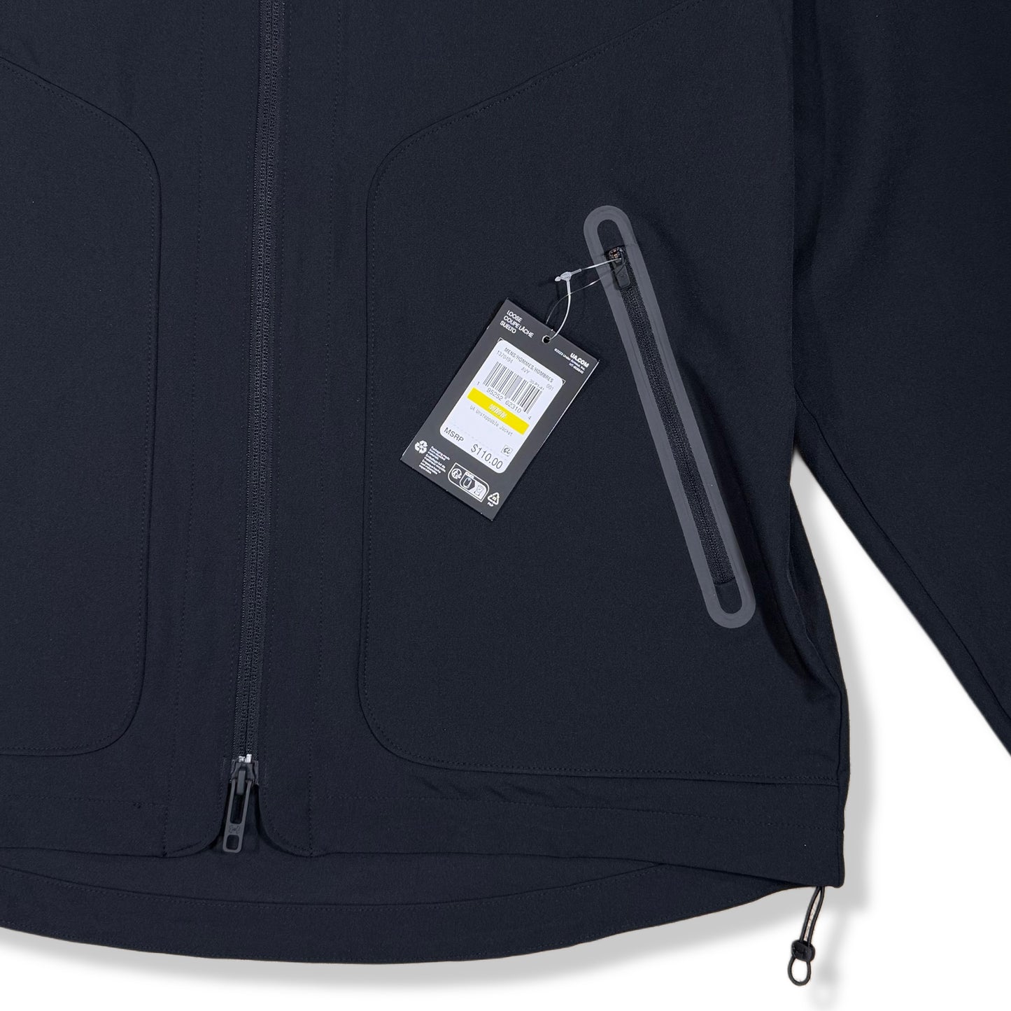 CHAQUETA DEPORTIVA NEGRA | UNDER ARMOUR | M