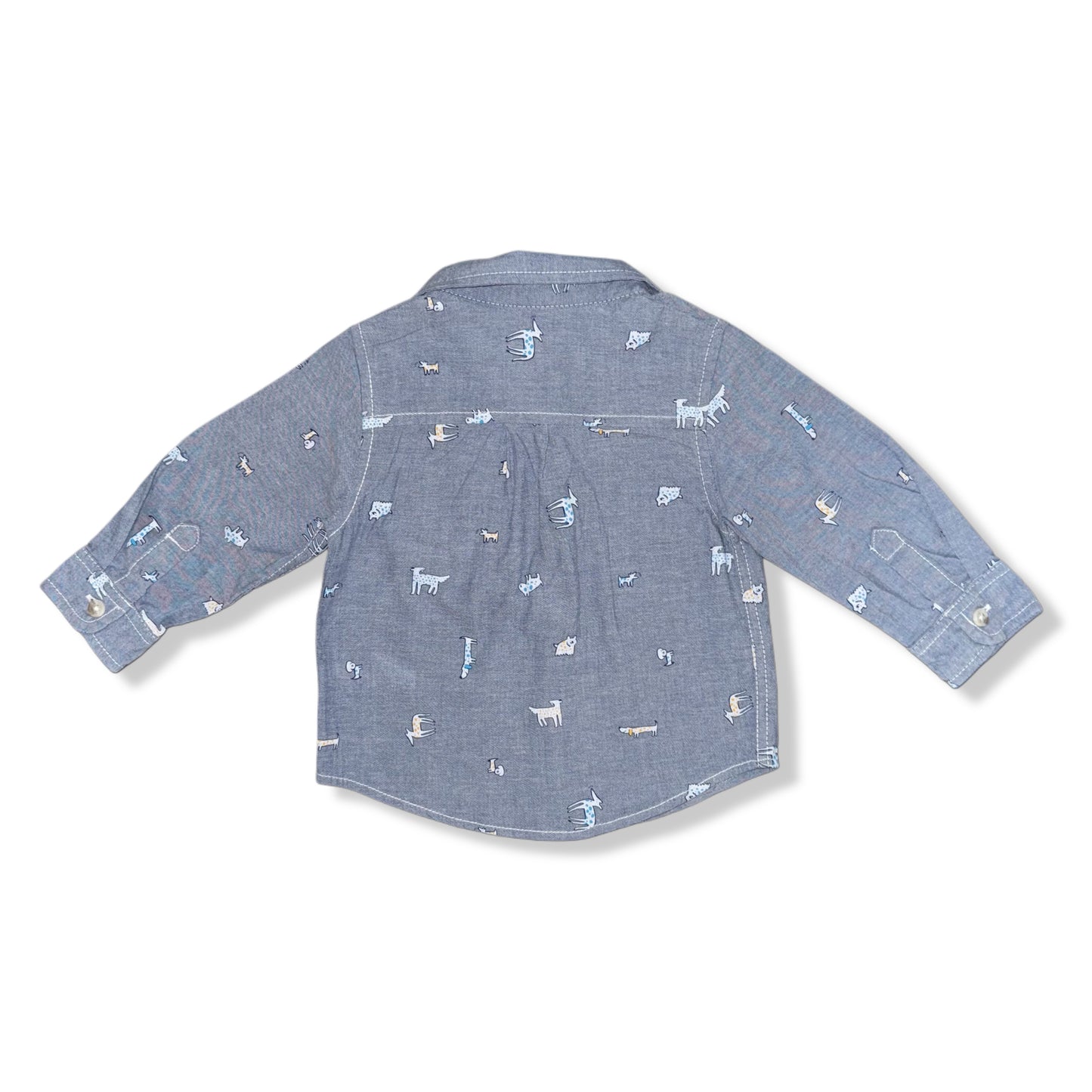 CAMISA DE ANIMALITOS PARA BEBÉ | CAT & JACK | 12M