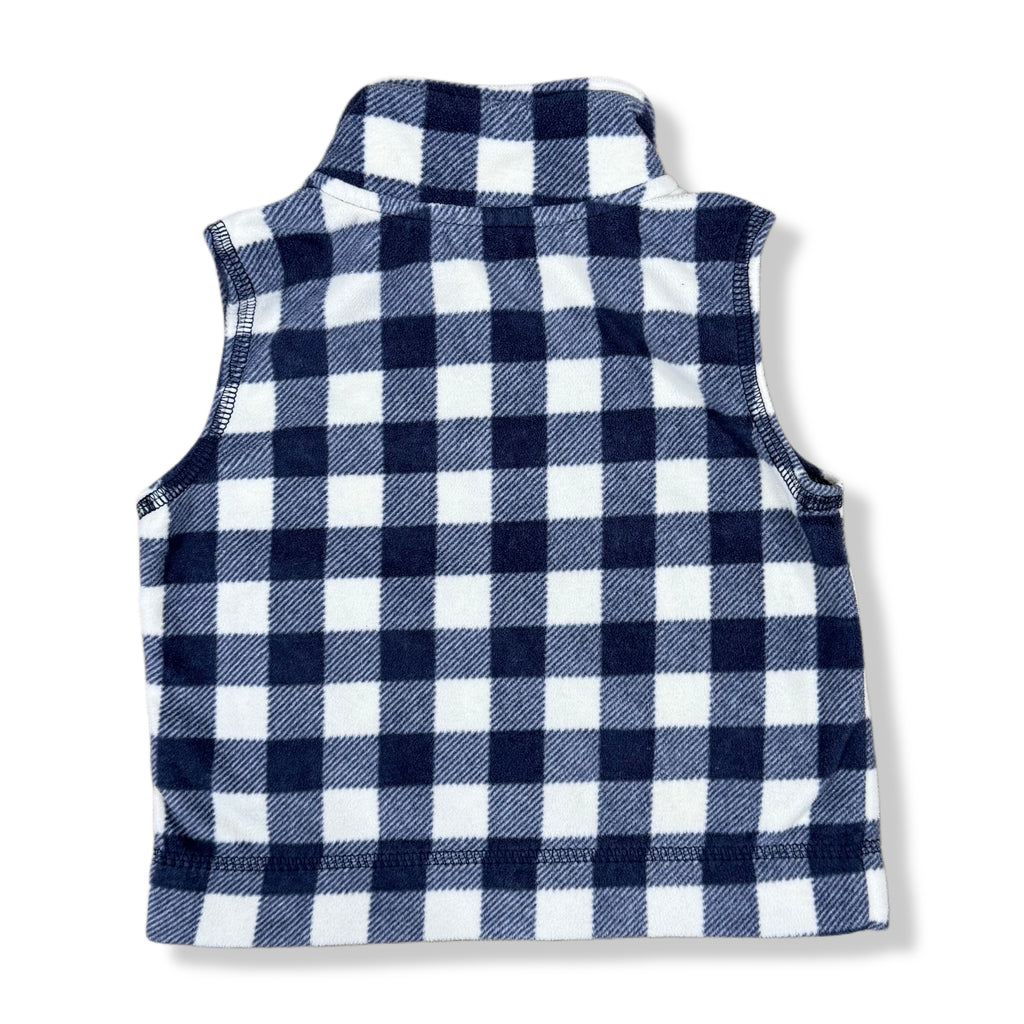 CHALECO DE CUADROS PARA BEBÉ | CARTER'S | TALLA 12 MESES