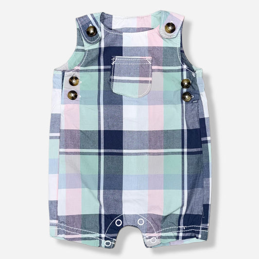OVERALL DE CUADROS PARA RECIÉN NACIDO | CARTER'S | NEWBORN