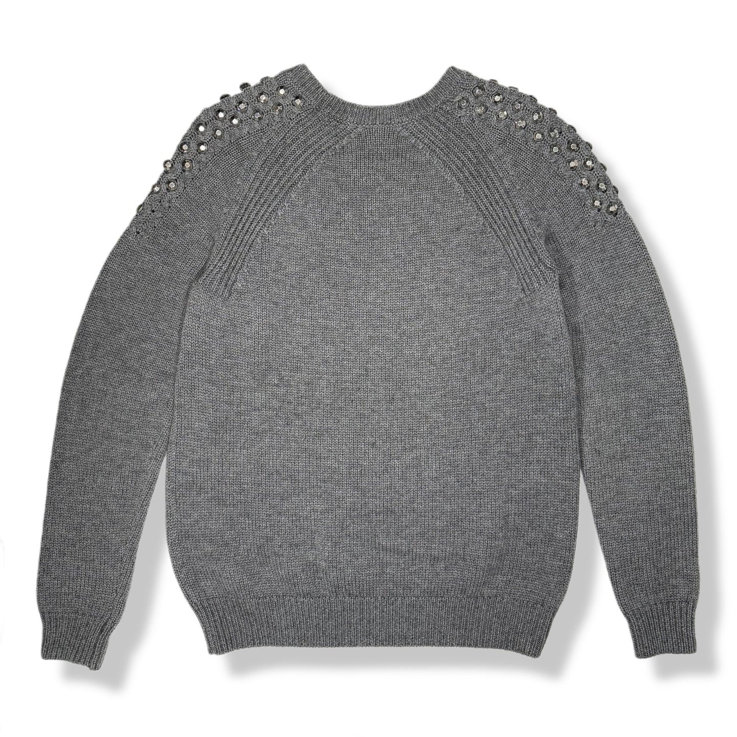 SWEATER DE LANA CON APLICACIONES | SANDRO | TALLA 1 (US 4)