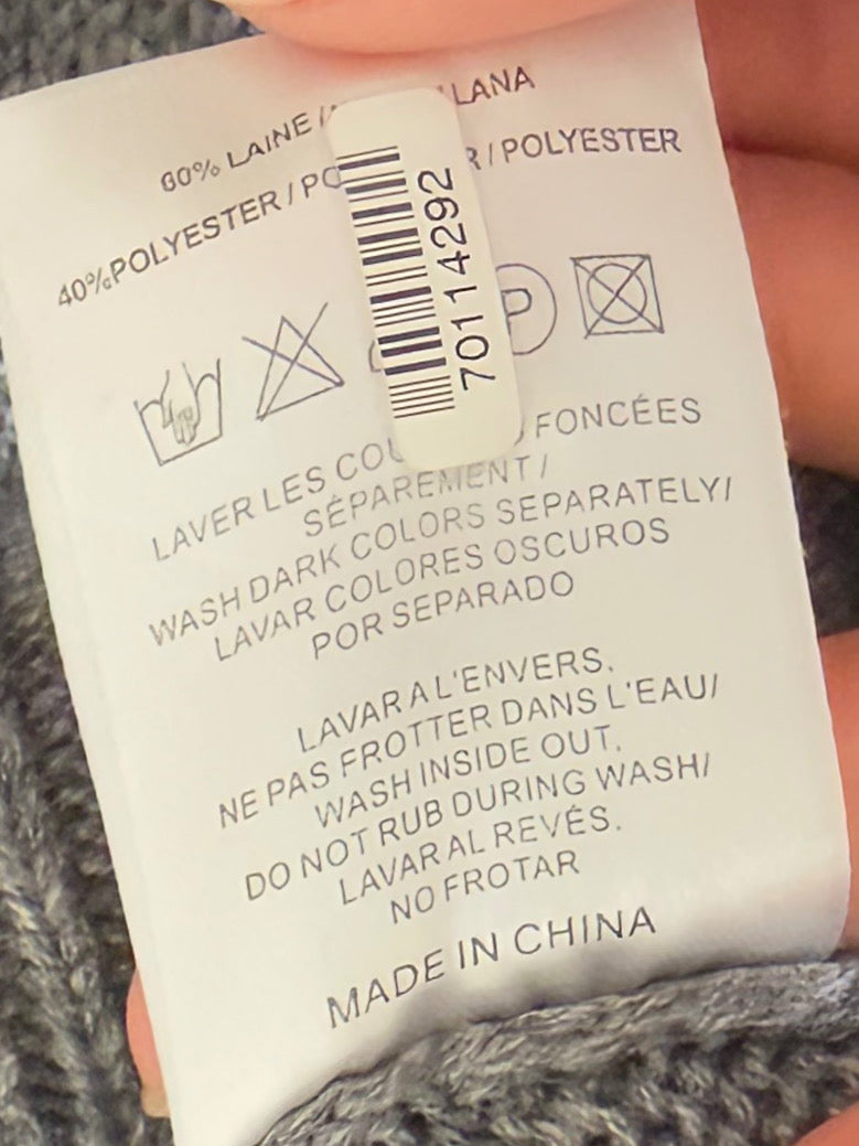 SWEATER DE LANA CON APLICACIONES | SANDRO | TALLA 1 (US 4)