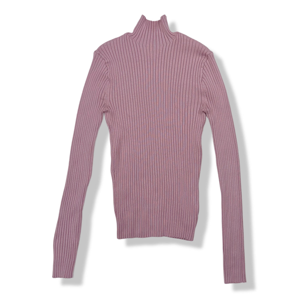 TOP CUELLO ALTO ROSADO | ZARA | TALLA S