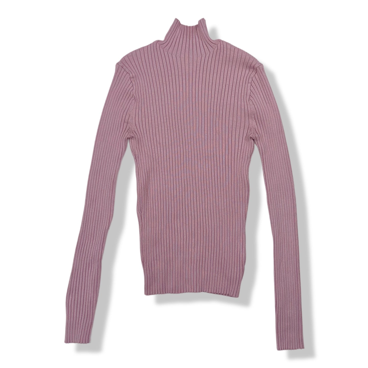 TOP CUELLO ALTO ROSADO | ZARA | TALLA S