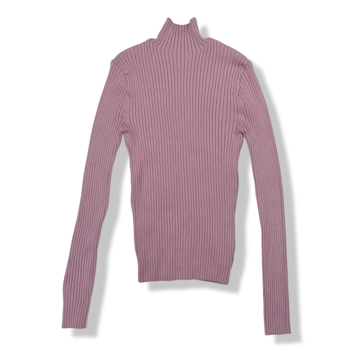 TOP CUELLO ALTO ROSADO | ZARA | TALLA S