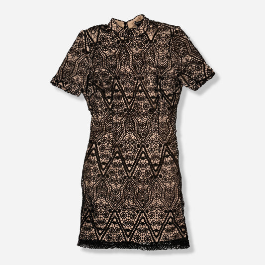 VESTIDO DE ENCAJE NEGRO | FOREVER 21 | S