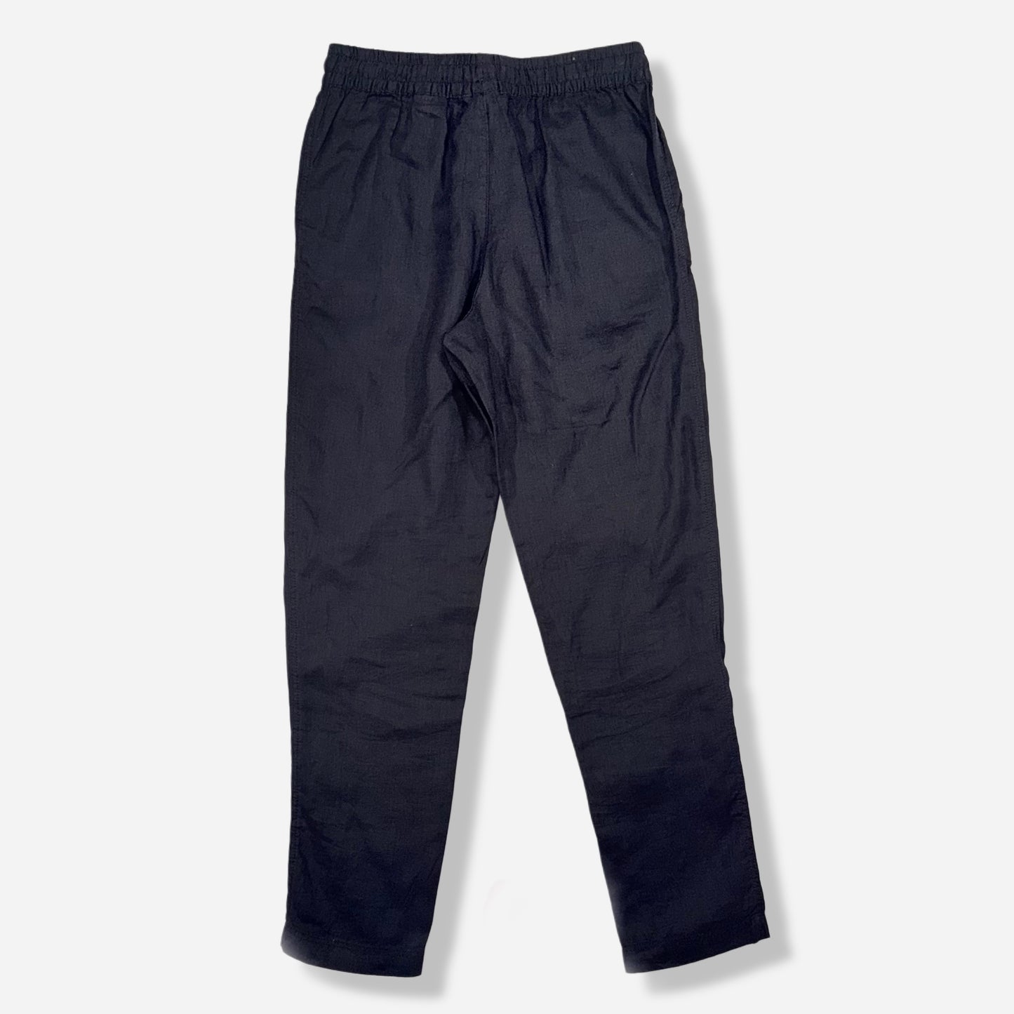 PANTALÓN DE LINO NEGRO | H&M | S