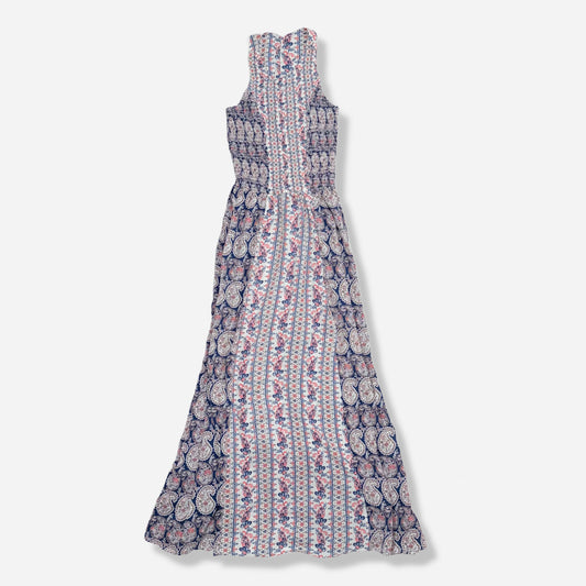 VESTIDO LARGO CON ESTAMPADO PAISLEY | JAPNA | XS