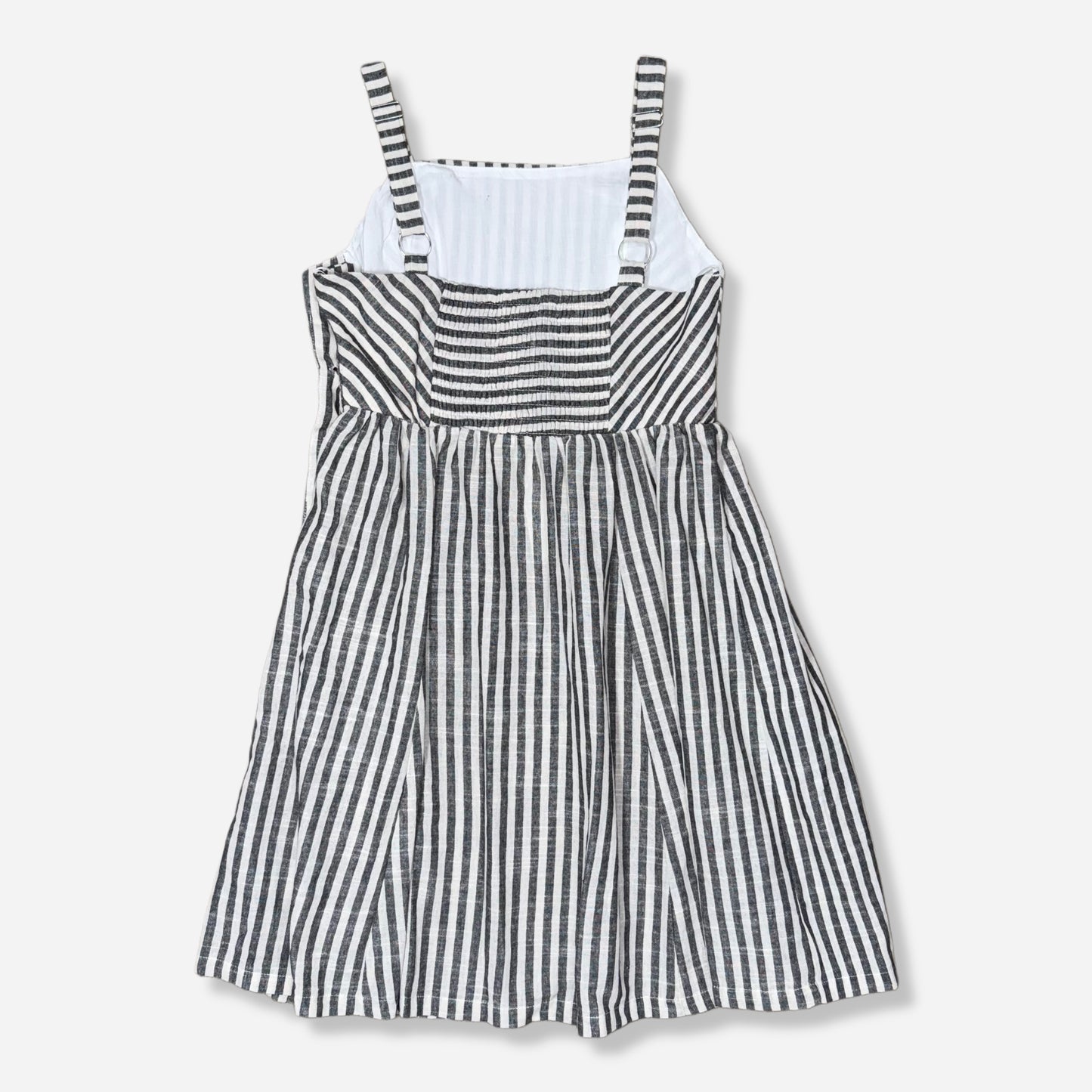 VESTIDO DE RAYAS CON BOTONES | GOOD LUCK GEM | S