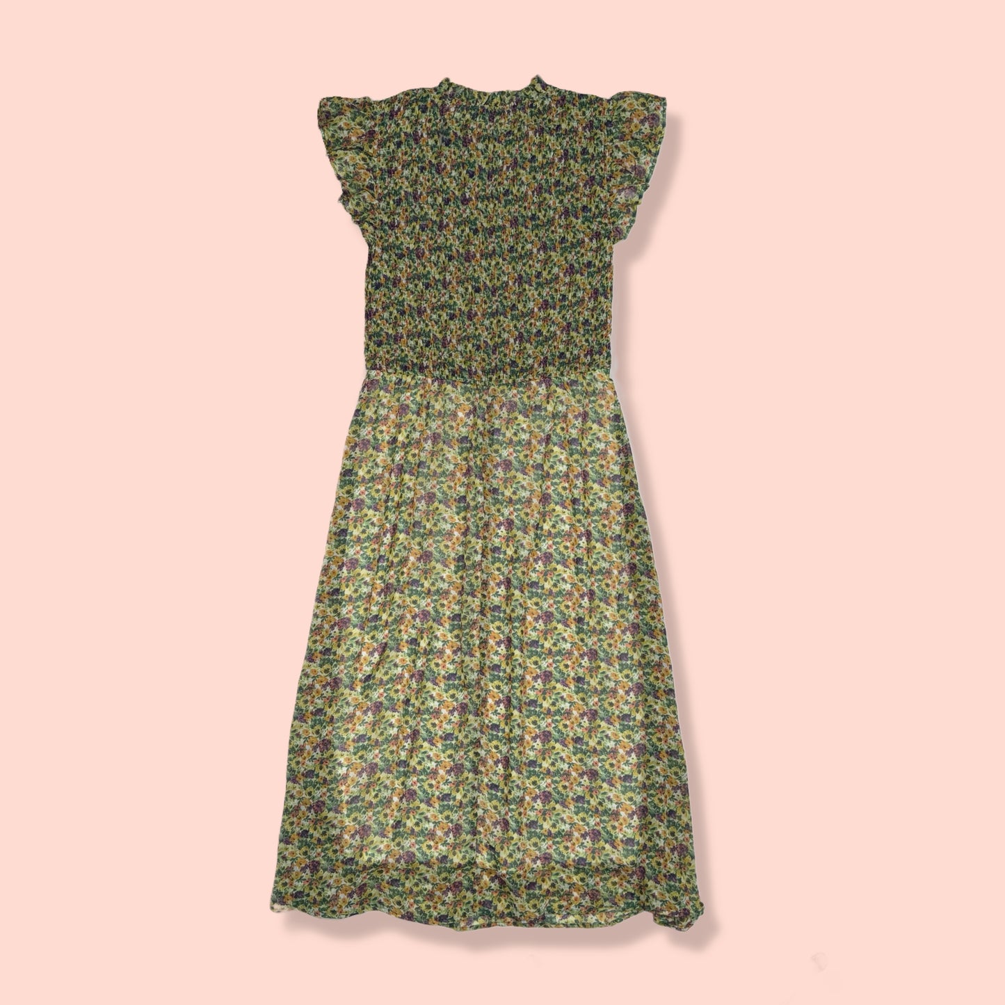 VESTIDO MIDI FLOREADO | SWEET RAIN | S