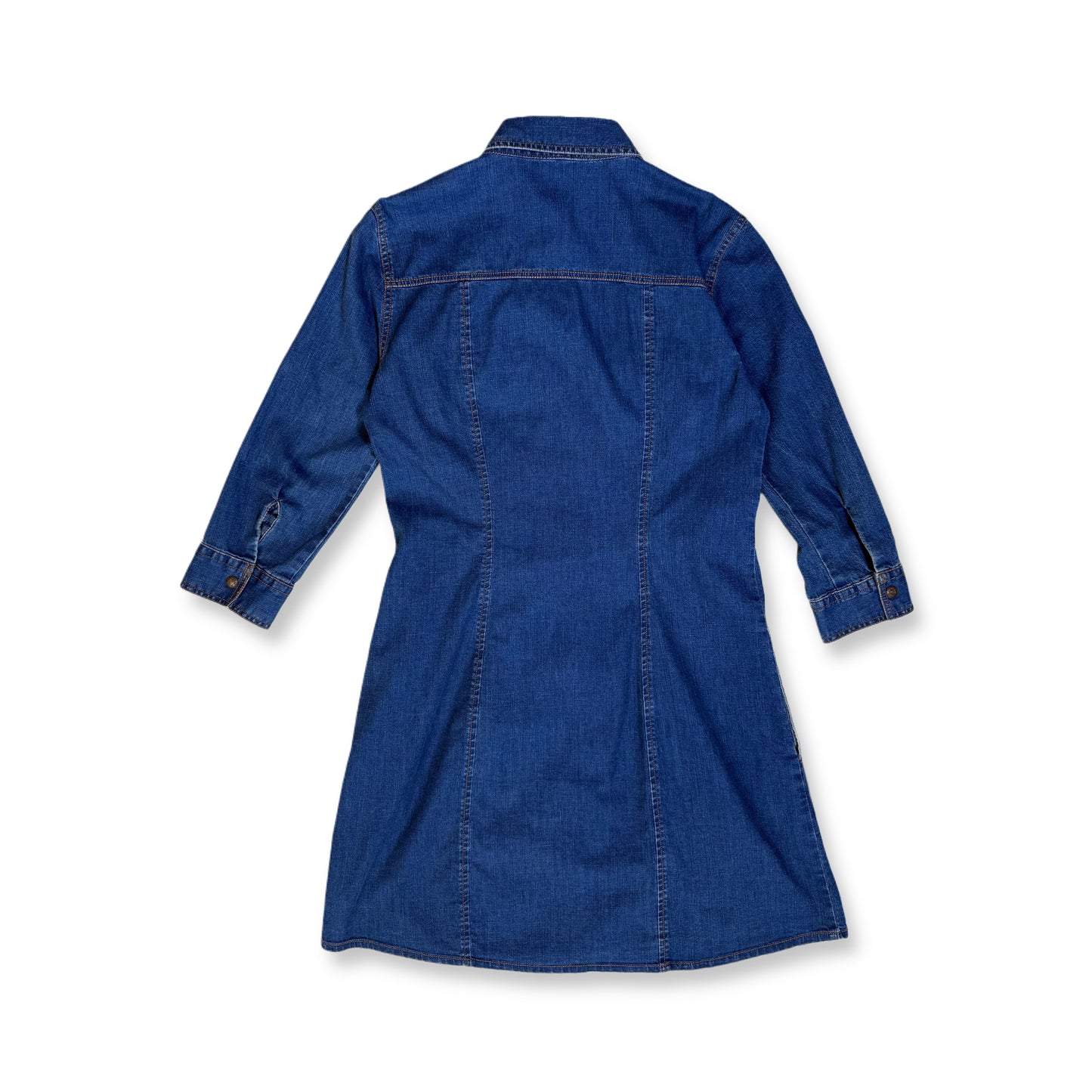 VESTIDO CAMISERO DE DENIM | STRADIVARIUS | S