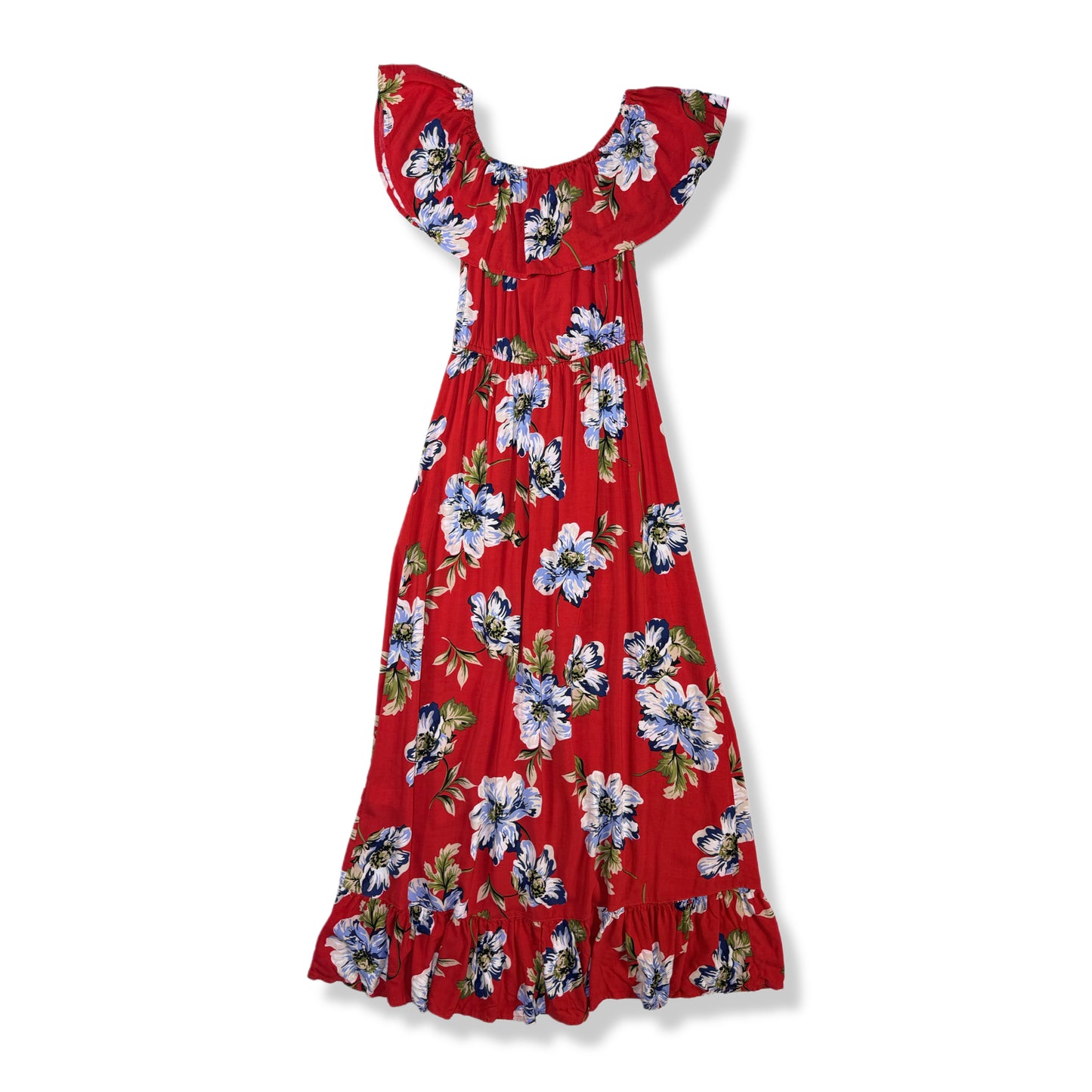 VESTIDO MAXI OFF-SHOULDER | BAND OF GYPSIES | TALLA S