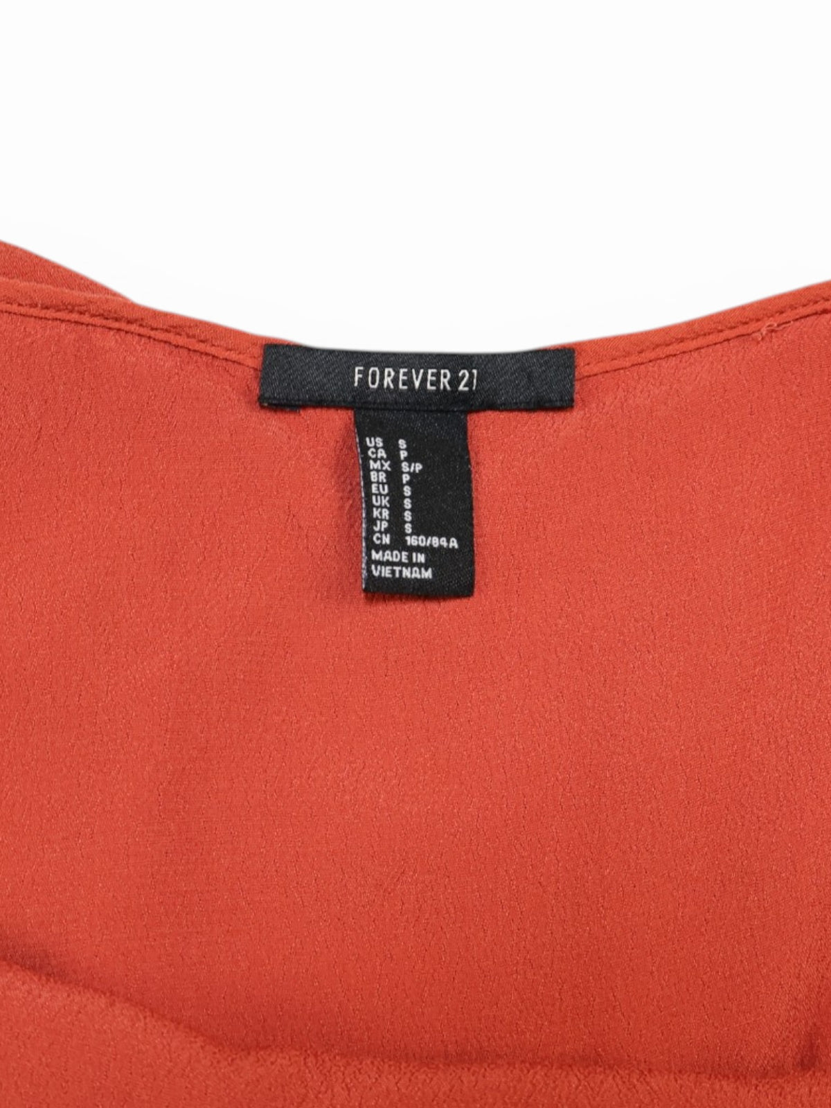 VESTIDO CORTO CON HOMBROS DESCUBIERTOS | FOREVER 21 | TALLA S