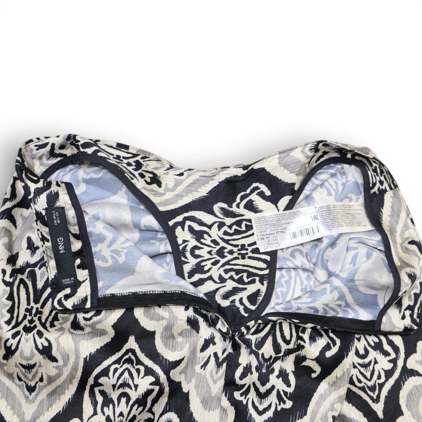 FALDA MIDI TIPO PAREO | MANGO | TALLA S