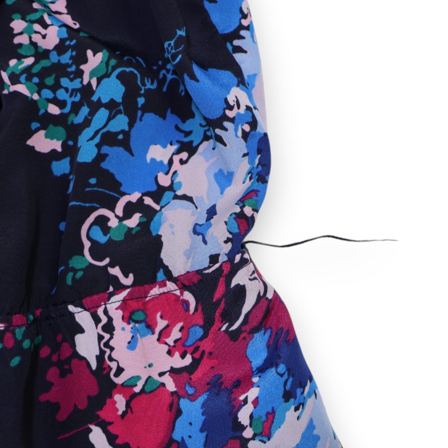 VESTIDO CORTO CON ESTAMPADA FLORAL | EXPRESS | TALLA XS