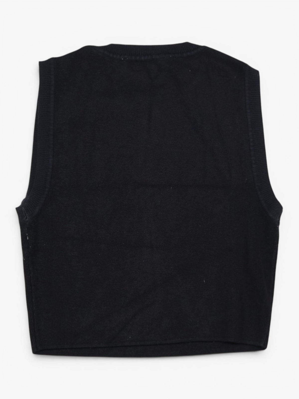 CROP TOP NEGRO SIN MANGAS | ZARA | TALLA M