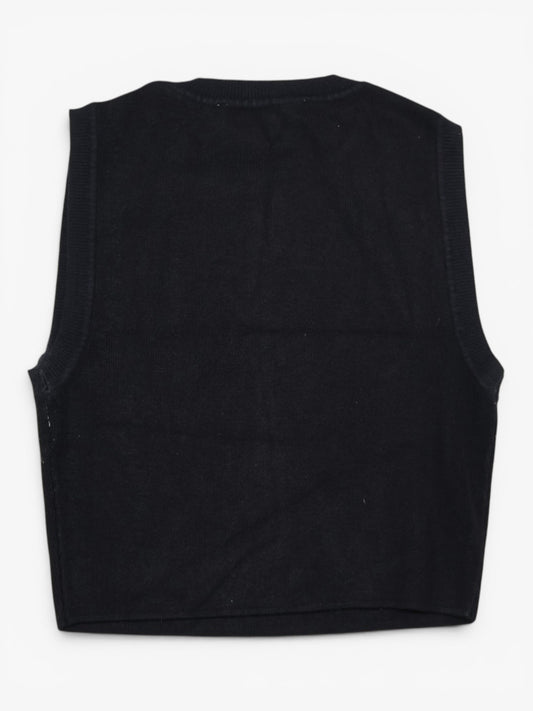CROP TOP NEGRO SIN MANGAS | ZARA | TALLA M