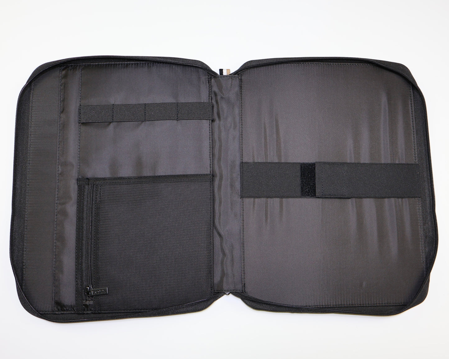 PORTADOCUMENTOS NEGRO CON ZIPPER | BOSS