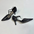 ZAPATOS NEGROS DE TACÓN EN PUNTA | FIONI | TALLA 8