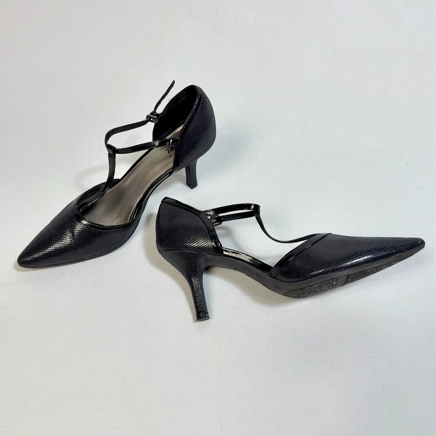 ZAPATOS NEGROS DE TACÓN EN PUNTA | FIONI | 8