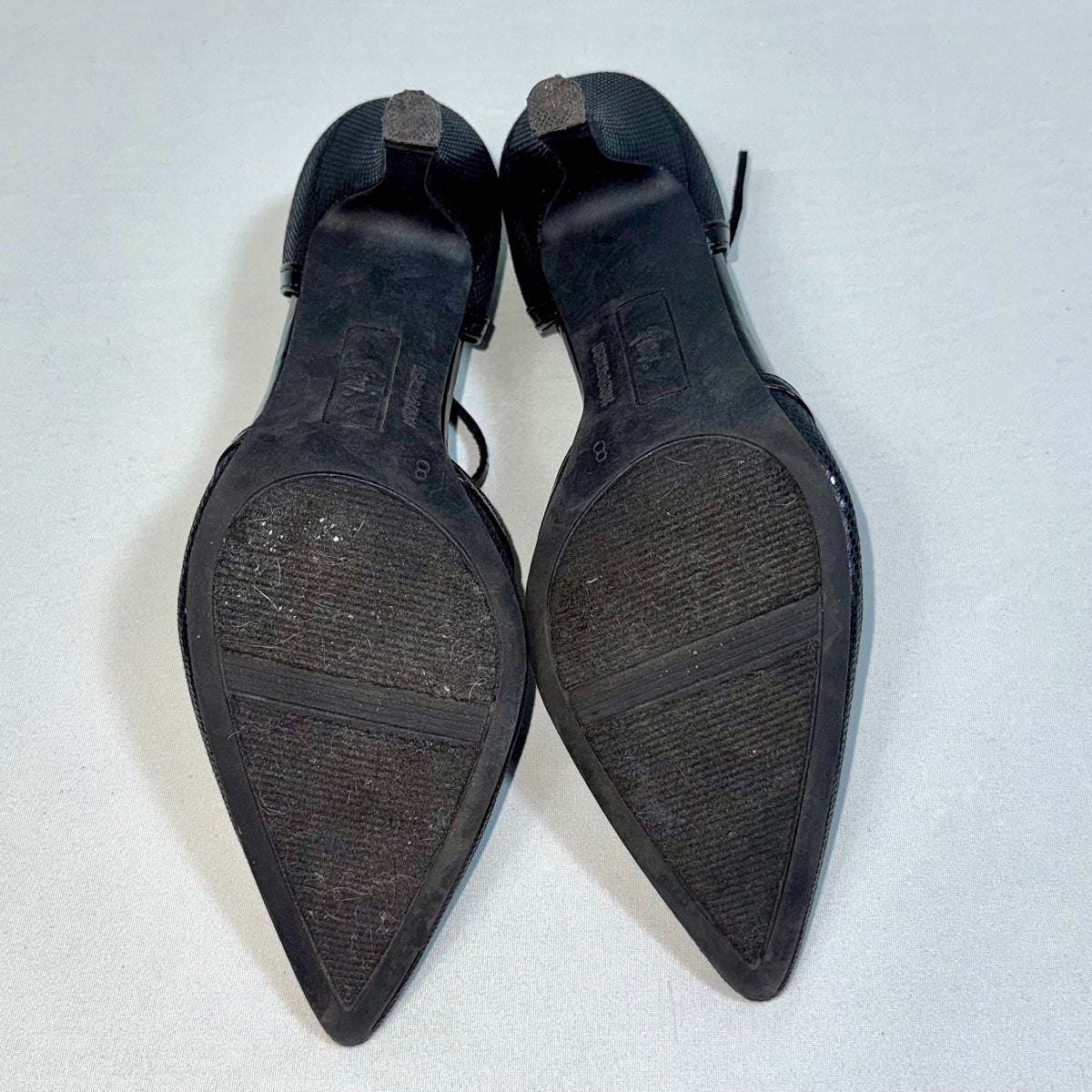 ZAPATOS NEGROS DE TACÓN EN PUNTA | FIONI | TALLA 8