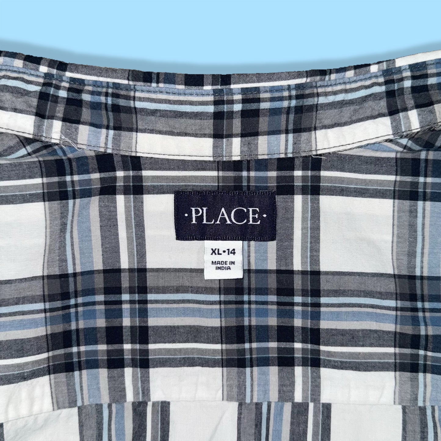 CAMISA DE CUADROS | THE CHILDREN’S PLACE | XL