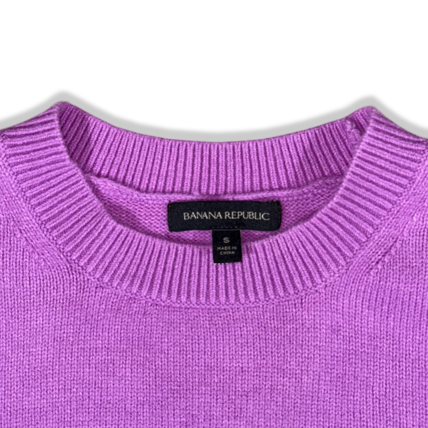 CREWNECK SWEATER LILA | BANANA REPUBLIC | TALLA S