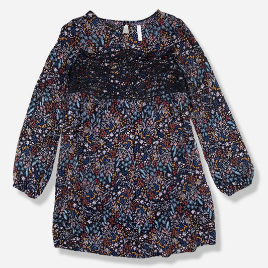 VESTIDO ESTILO BOHO CON ESTAMPADO FLORAL | XHILARATION | XS