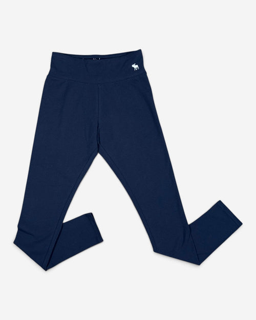 LEGGINGS AZUL MARINO PARA NIÑA | ABERCROMBIE KIDS | TALLA 15/16