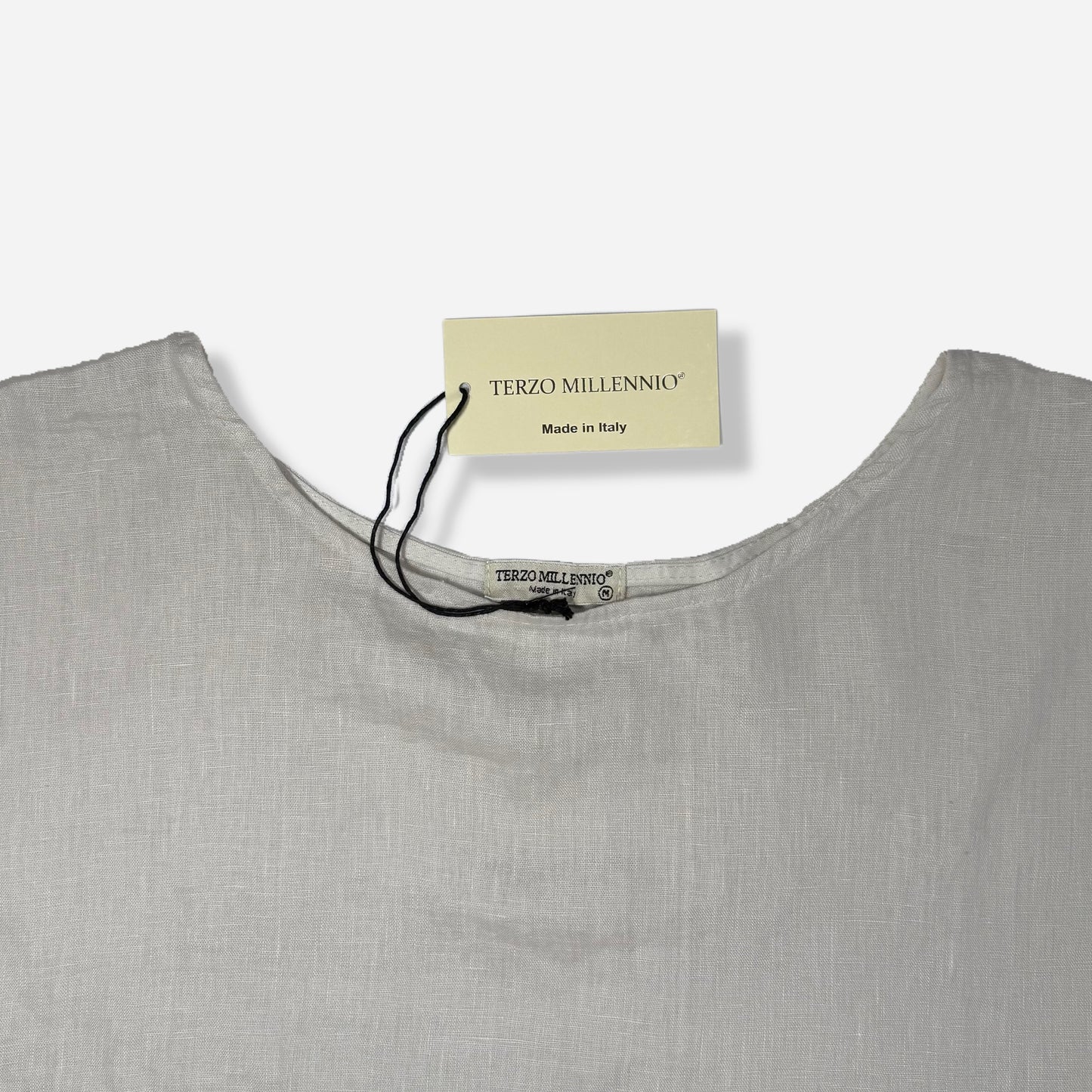 BLUSA DE LINO ITALIANA | TERZO MILLENNIO | M