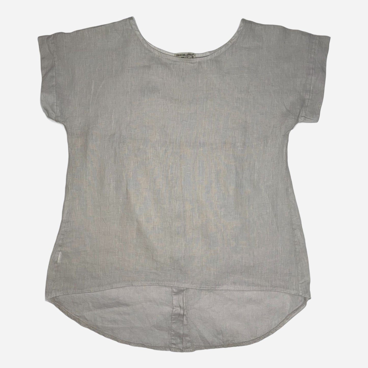 BLUSA DE LINO ITALIANA | TERZO MILLENNIO | M