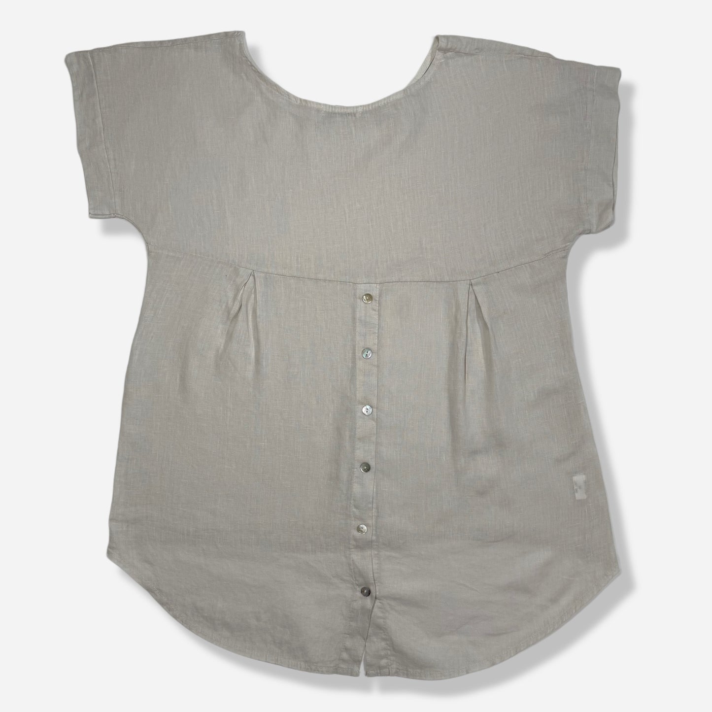 BLUSA DE LINO ITALIANA | TERZO MILLENNIO | M