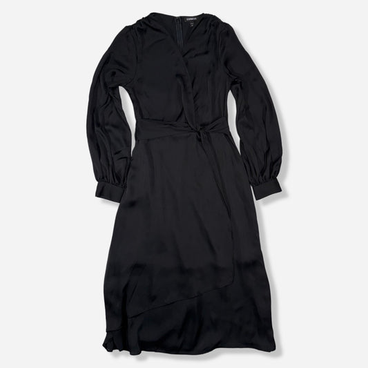 VESTIDO NEGRO CRUZADO | EXPRESS | XS