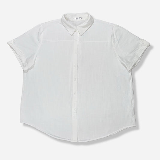 CAMISA DE ALGODÓN BLANCA | HOTOUCH | XL