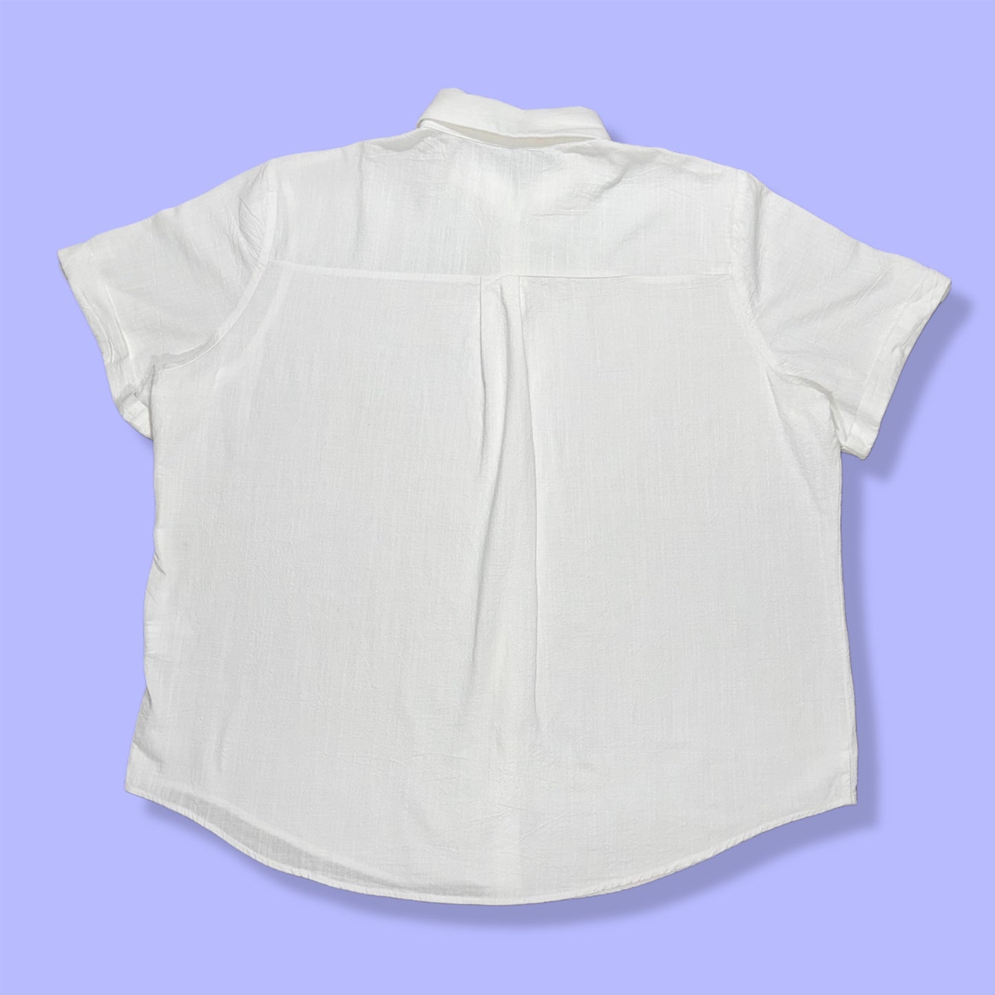 CAMISA DE ALGODÓN BLANCA | HOTOUCH | XL
