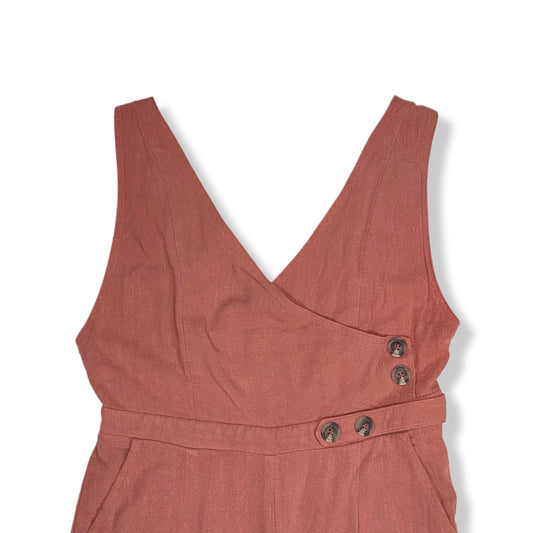JUMPSUIT TERRACOTTA PARA MUJER | FASHION ON EARTH | L